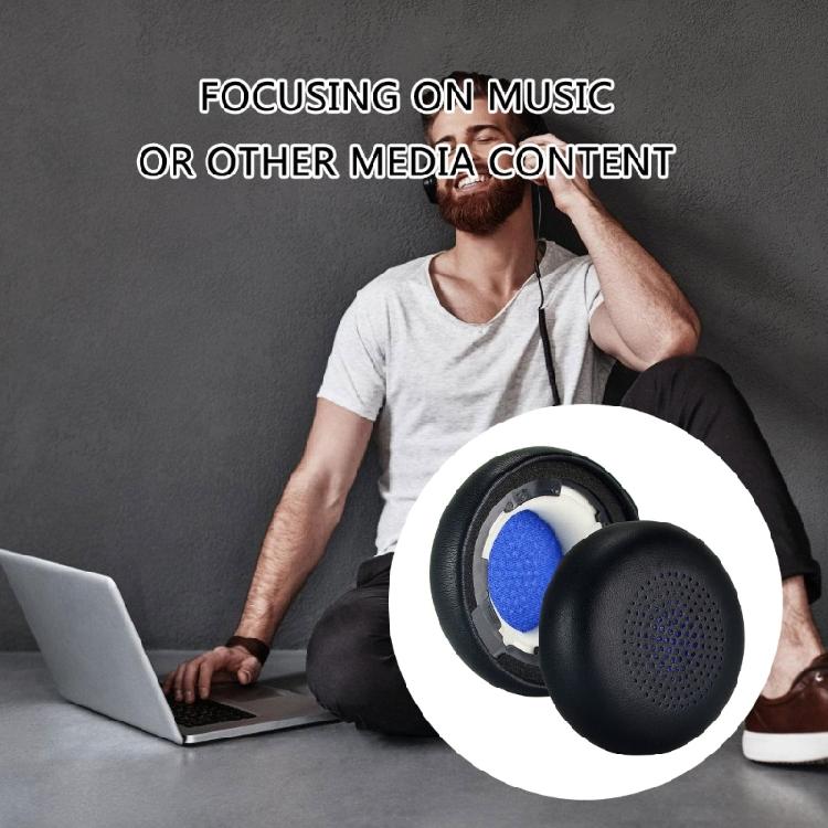 1Pair Ear Pad Headsets Earmuffs for powerConf H700 H500 Headphones Earpads Ear Pad Sponges Cushions Cover