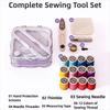 Partitioned Mini Sewing Box Set Portable Magnetic Needle Thread Box Home Sewing Box  Apparel Crafts