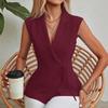 ZANZEA Women Casual V-Neck Summer Sleeveless Vest Tops