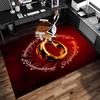 1pc The Lord of the Rings2 Print Area Rug - Soft, Washable Non-Slip Indoor Mat for Office Chairs, Living Room, Home Office Decorative Rug