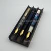 Lovely ADMOK M800 Acrylic Piston Fountain Pen BOCK/Schmidt Soft Smooth No.6/35# Nib Inking Copy Students Writing Gift Pen