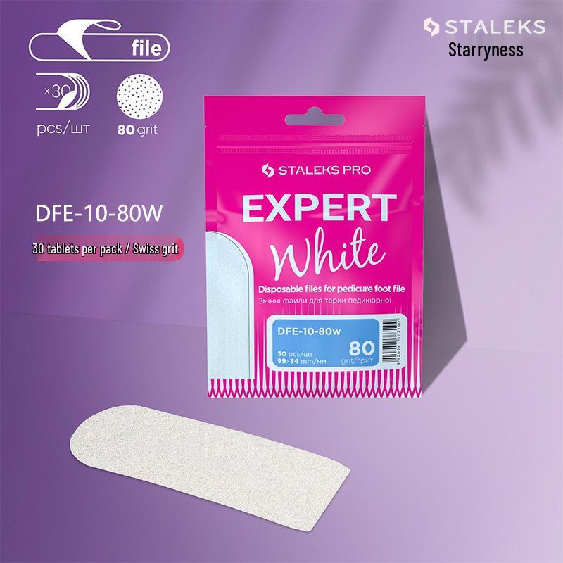 STALEKS Disposable Double-Sided Pumice Foot File – Callus Remover & Scrubber for Home Use