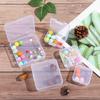 1pc Small Plastic Home Items Sundries Organizer Case Transparent Storage Box Jewelry Beads Container Fishing Tools Storage Box