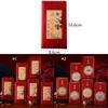 6pcs Hongbao 2025 Snake Year Red Envelopes Chinese Style Red Packets Good Luck Red Pocket  Bonus