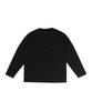 Snow Peak Living Shell Long Cut and Long and Size M Pro. L/S T-shirt EC-TS-25AU013, Sew, Sleeve, Men's Women's, Black,