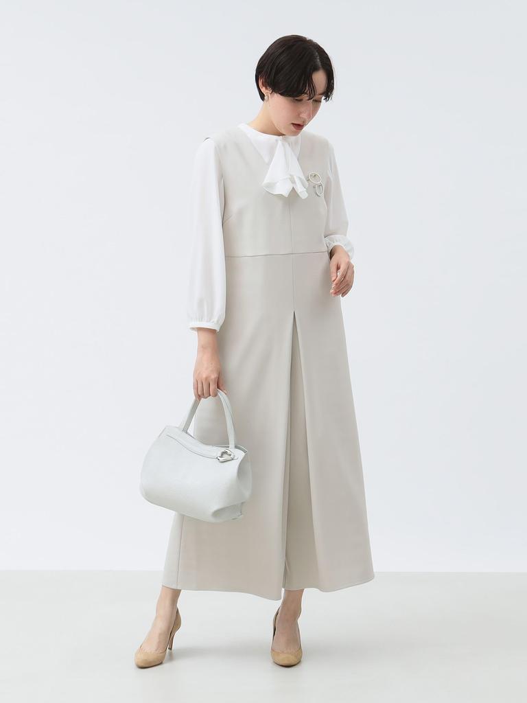 B:MING LIFE STORE by BEAMS Women's ECRU Jumpsuit, Overalls (S-M)