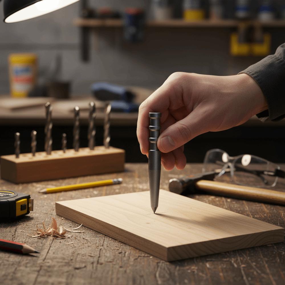 Shockproof Feature Positioner Tool High-Strength Material Center Punch Locator  Positioning Work