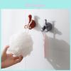 Dinosaur Tail Hook Abs Nonmark Wall Mount Key And Towel Hook For Home Bathroom Use