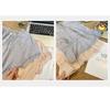 New Lace Spliced Puff Sleeve Chiffon Blouse for Women, Summer Tencel Ramie Short Top