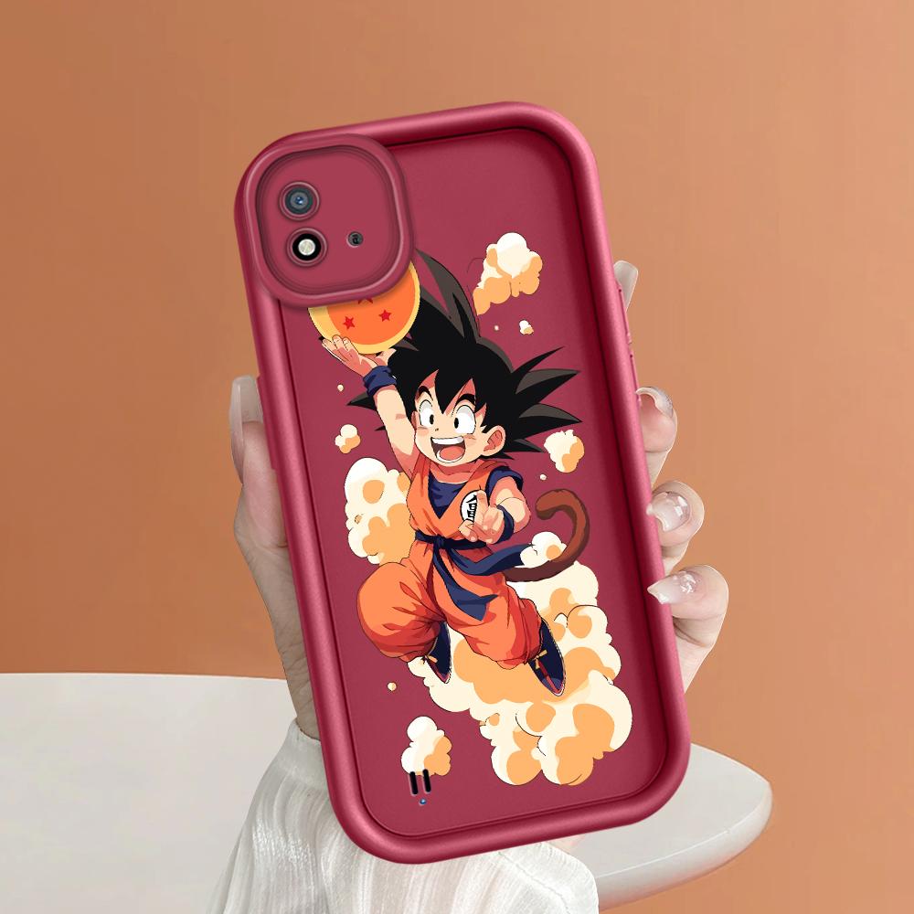 Soft Silicone Square Ladder Printing Pattern Phone Casing Full Cover Camera Shockproof Protection Rubber Case for OPPO Realme