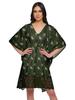 Moomaya Short Caftan Cover Up Dress Printed Women Kaftan Beachwear Cover Up