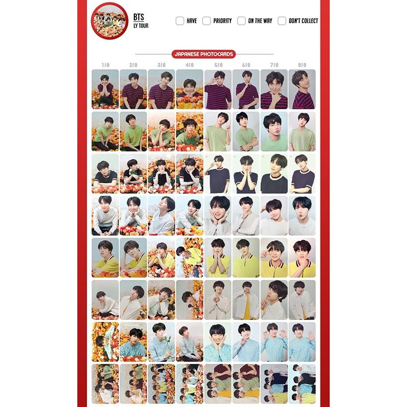 BTS 公式 PREMIUM POSTOCARD SET(7枚) BTS JUNGKOOK Post card & Photo card Limited edition official