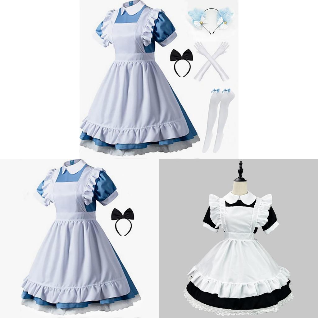 Light Music Girl Cosplay Costume With Lolita Design For Anime Role Play