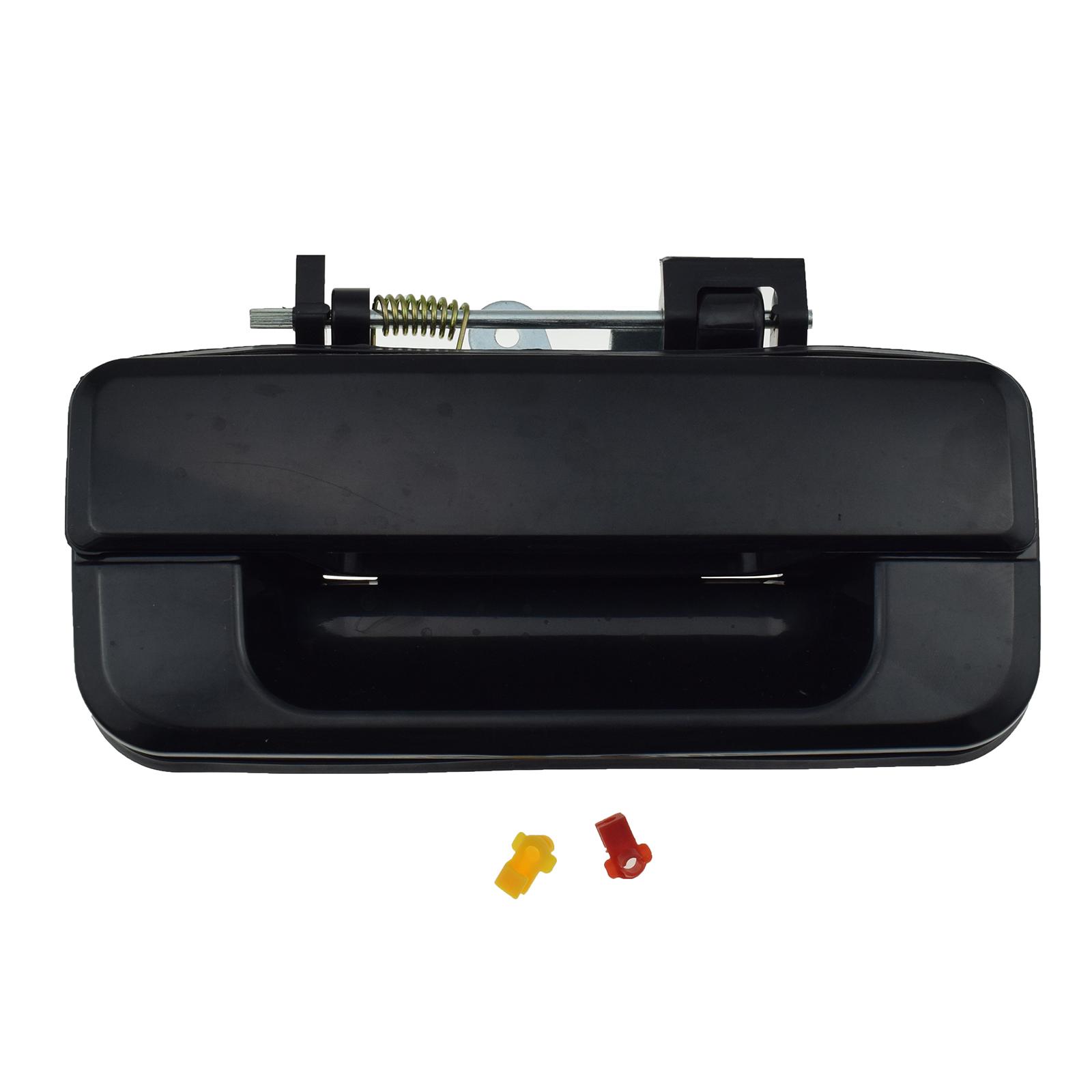 Black/ Chrome Exterior Tailgate Door Handle