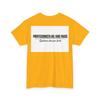 Professional Break Taker T-Shirt | Italian Phrase Tee