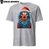 Gruseliger Clown Unisex T-Shirt: Rotnasiger Albtraum für Modefreaks!