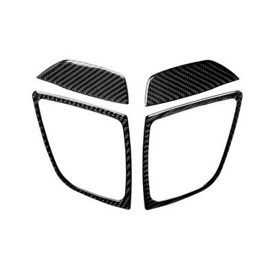 FIT For MAZDA 3 Axela 2014 2017 2018 Accessories Vent Panel Decorate Refit Carbon Fiber Automotive Interior Trim Stickers