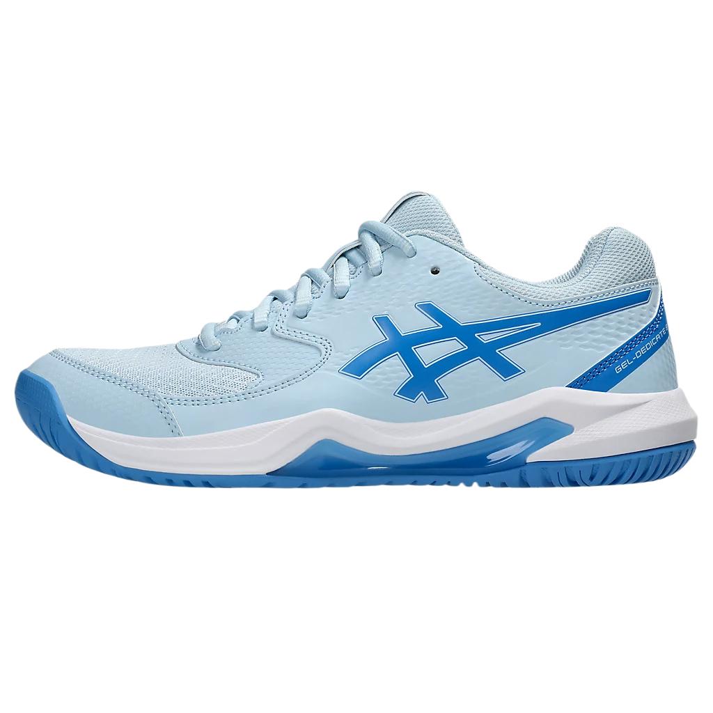 Asics Gel-Dedicate 8 Comfortable Low-Top Tennis Shoes Women Sneaker Blue 1042A237-401