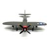 Aircraft Model 1:72 American P-47thunderbolt Fighter Alloy Aircraft Model Finished Product Boutique Collection Ornament Gift
