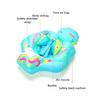 Swimming Pool with Roof Baby Prone Circle Children Swimming Circle High Airbag Anti Rollover Sunshade Baby Inflatable Seat Ring