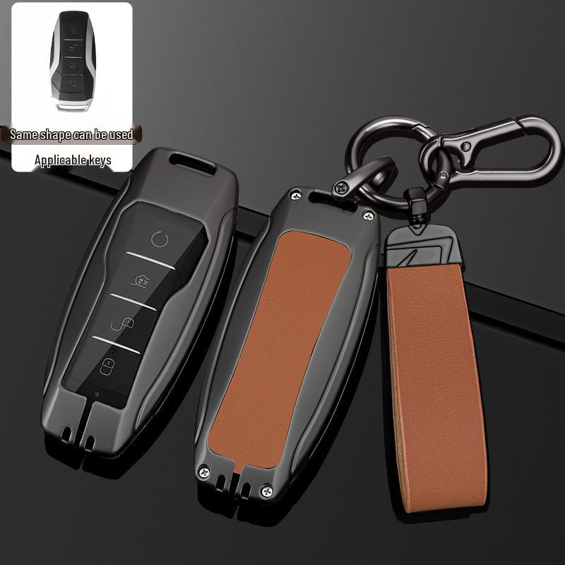 BYD Key Case: Compatible with Song QinPLUS/dmi, Dolphin E2, Tang Han EV, E3, Destroyer 05 - Full Coverage Shell
