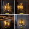 Retro Chinese Architecture Fridge Magnet Openwork Design Locker Cabinet Decoration Magnets  Friend