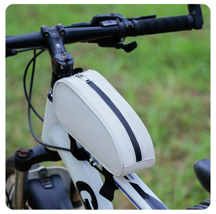 

Bicycle Beam Bag Waterproof Universal Mountain Road Front Pipe Bag Tool Kit Riding Bike Storage Bag