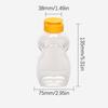 290ml Honey Bottles Bottle Squeeze Dispenser Packaging Salad Dressing Jar Mini Jam Clear Containers Empty Ketchup Syrup Sauce