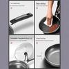 Zhishi 316 Stainless Steel Honeycomb Non-stick Frying Pan