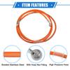 VekAuto Bike Brake Hose Clutch Hose Oil Hose with Spring