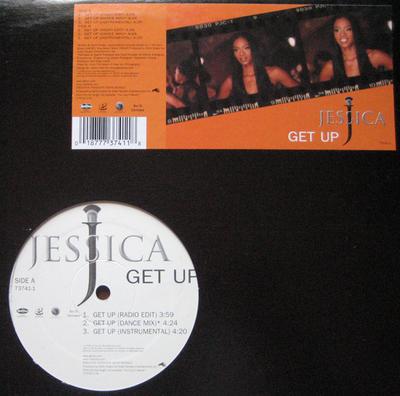 12-Zoll-Schallplatte JESSICA - Get Up 737411 Restless Record 2000 Nicht-Japan Dance & Electronica Gebraucht