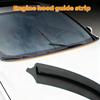1.8m Car Rubber Seal Spoiler Strip Auto Front Rear Windshield Spoiler Front Window Hood Sealing Trim Auto Windshield Accessories
