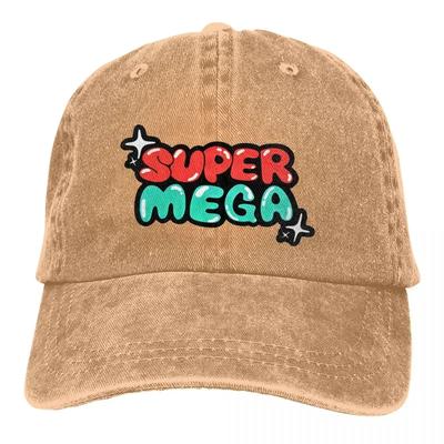 Animal Multicolor Hat Peaked Women's Cap Super Mega Merch SuperMega Year Anniversary Personalized Visor Protection Hats