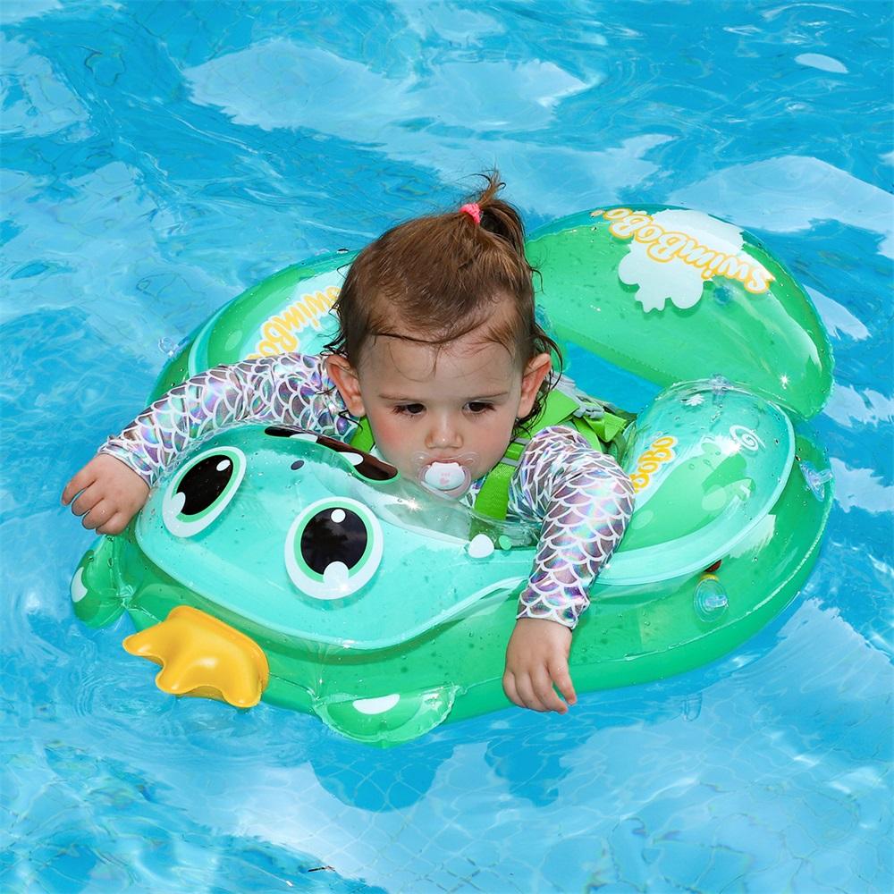 Swimbobo Kids Inflatable Baby Floating Water Toy Swimming Floats Waist Trainer Child Swim Pool Ring PVC Children Float