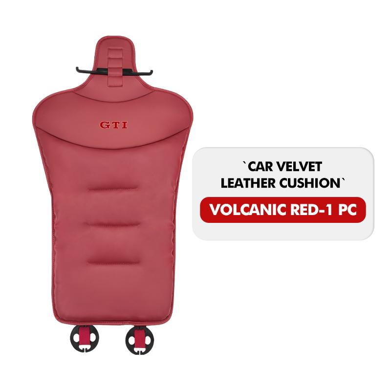 For Volkswagen VW Universal Car Seat Cushion Velvet Leather Auto Seat Pad Soft Touch Beetle CC B5 B6 B7 EOS GTI MK2 MK4 MK5 MK6 ze3