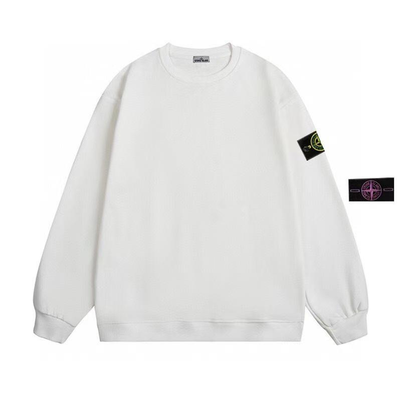 Value Vault Stone Island Basic Badge Unisex Crewneck Fleece Pullover S