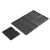 2 in 1 Silicone Coffee Mat Black Thickened Heat Proof Coffee Tamping Dish Drying Mat for Coffee Machine