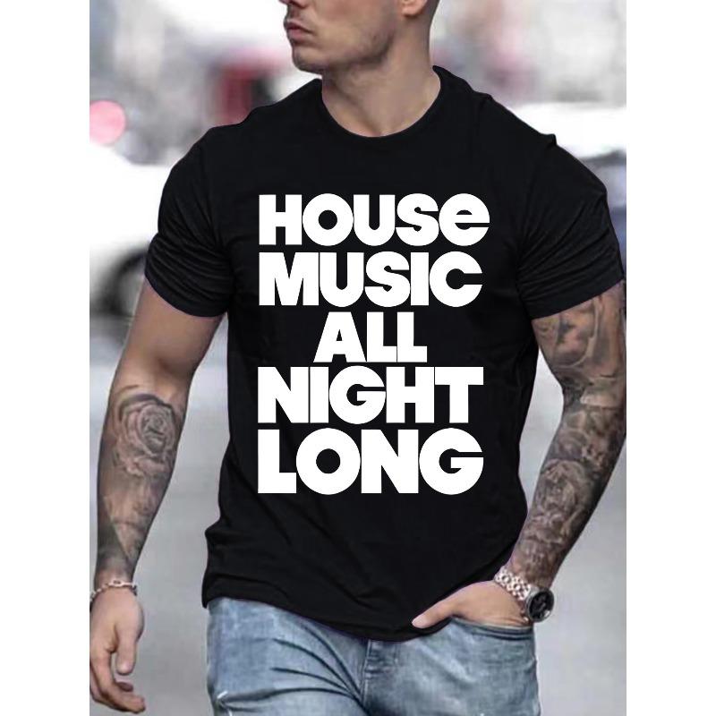 

Summer Menswear Fashion Pattern Short Sleeve T-shirt,Round Neck, Relaxed Fit 4XL чорний