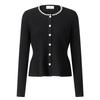 PORTS Women's Beaded Wool Cardigan Sweater