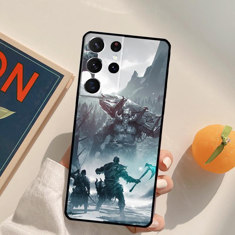God Of War Phone Case For Samsung Galaxy S26 S25 S20 S21 S22 S23 S24 Ultra S10 Plus S25 FE Back Cover