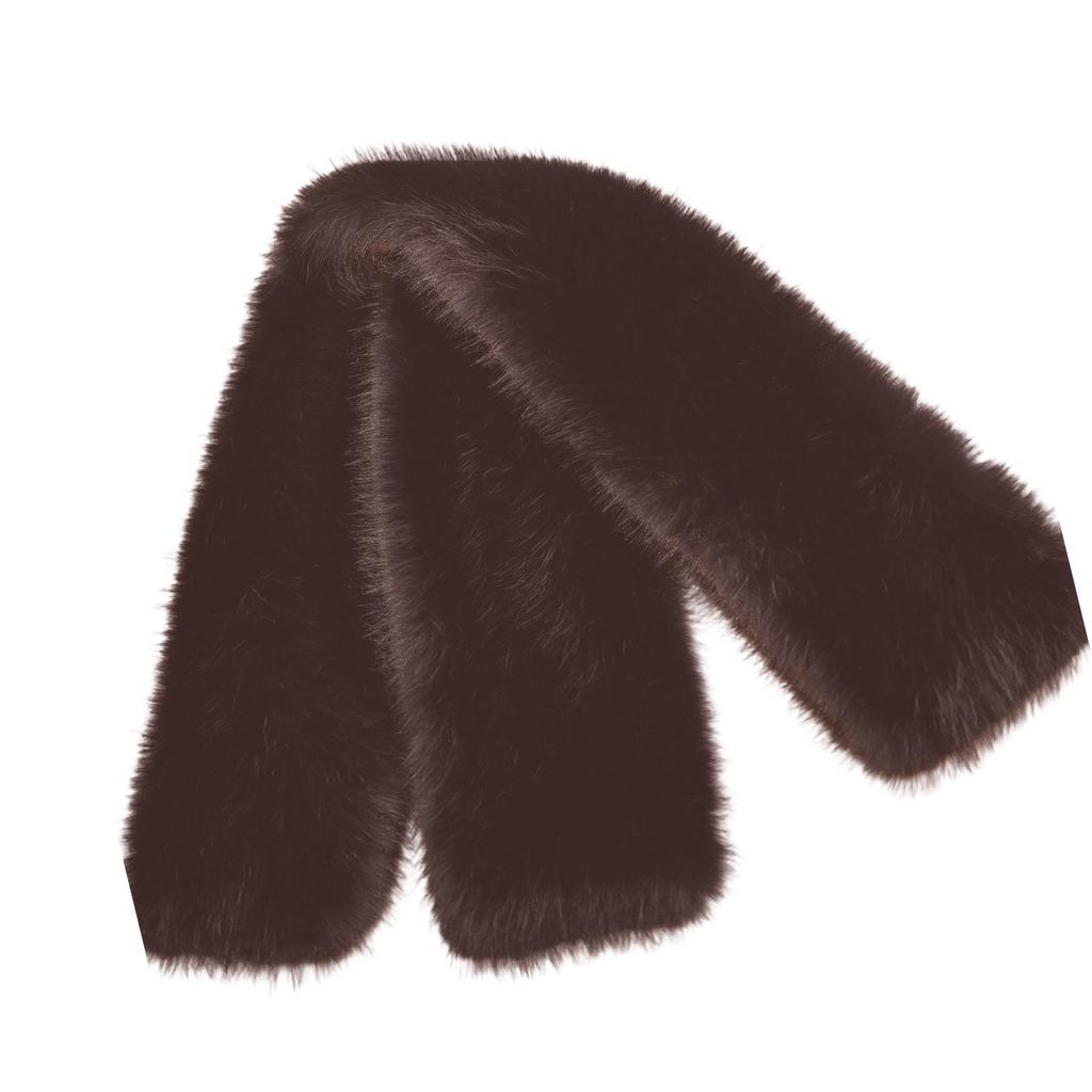 Lightweight Shawl Scarf Winter Shawl For Men Women Warm Furry Design Easy Foldable Travel Essential