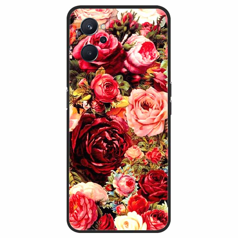 För Coque realme 9i Fodral Stötsäker Mjuk silikon TPU Baksida För oppo realme 9i 9 i i9 Realme9i Telefonfodral 9i Söt tecknad film