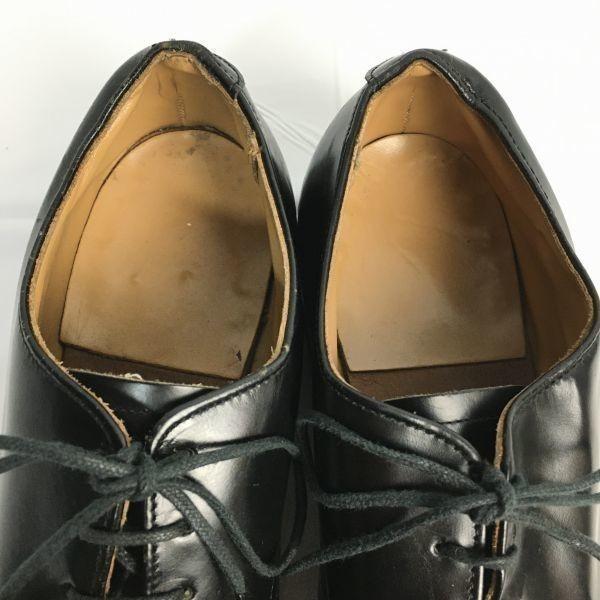 70s Vintage US NAVY Service Shoes D.J. LEAVENWORTH Black Size 10 (27.528.0cm) Men's Oxford Dress Shoes(USED)
