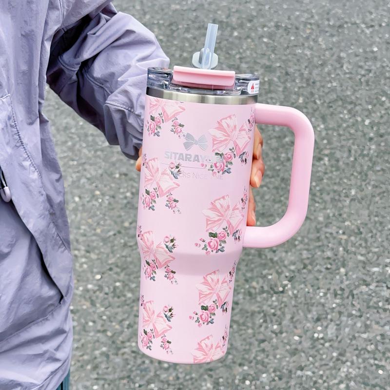 SITARAYURI Große Kapazität 304 Edelstahl Eisbrecher Thermosbecher für das Auto