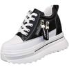 Thick-soled White Shoes Women's Inner Height Increase Small Casual Shoes Sports Shoes Single Shoes