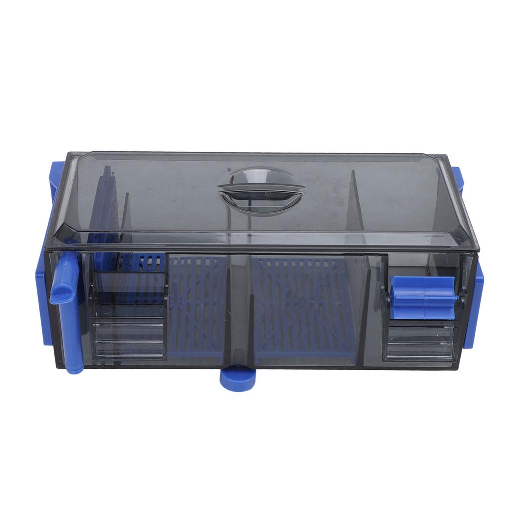 Hanging Aquarium Box Filter Quiet Adjustable Water Flow Double Sided Hang On Fish Tank Waterfall