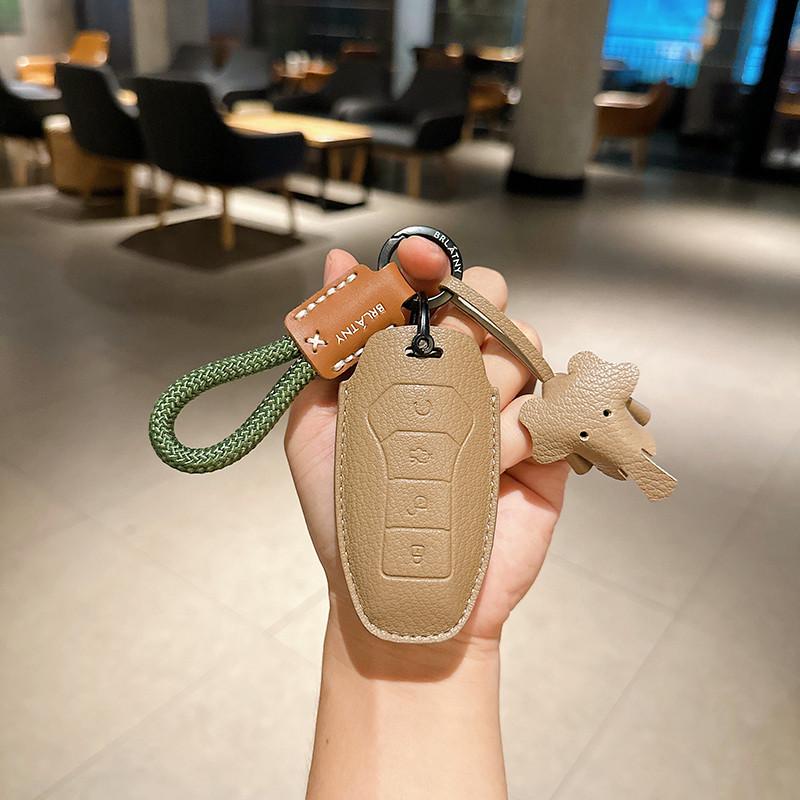 BYD Car Key Case for Han, Qin Plus DMI, Song Pro, Song L, Tang, Yuan, Destroyer 05, Dolphin, Seal 06 Models