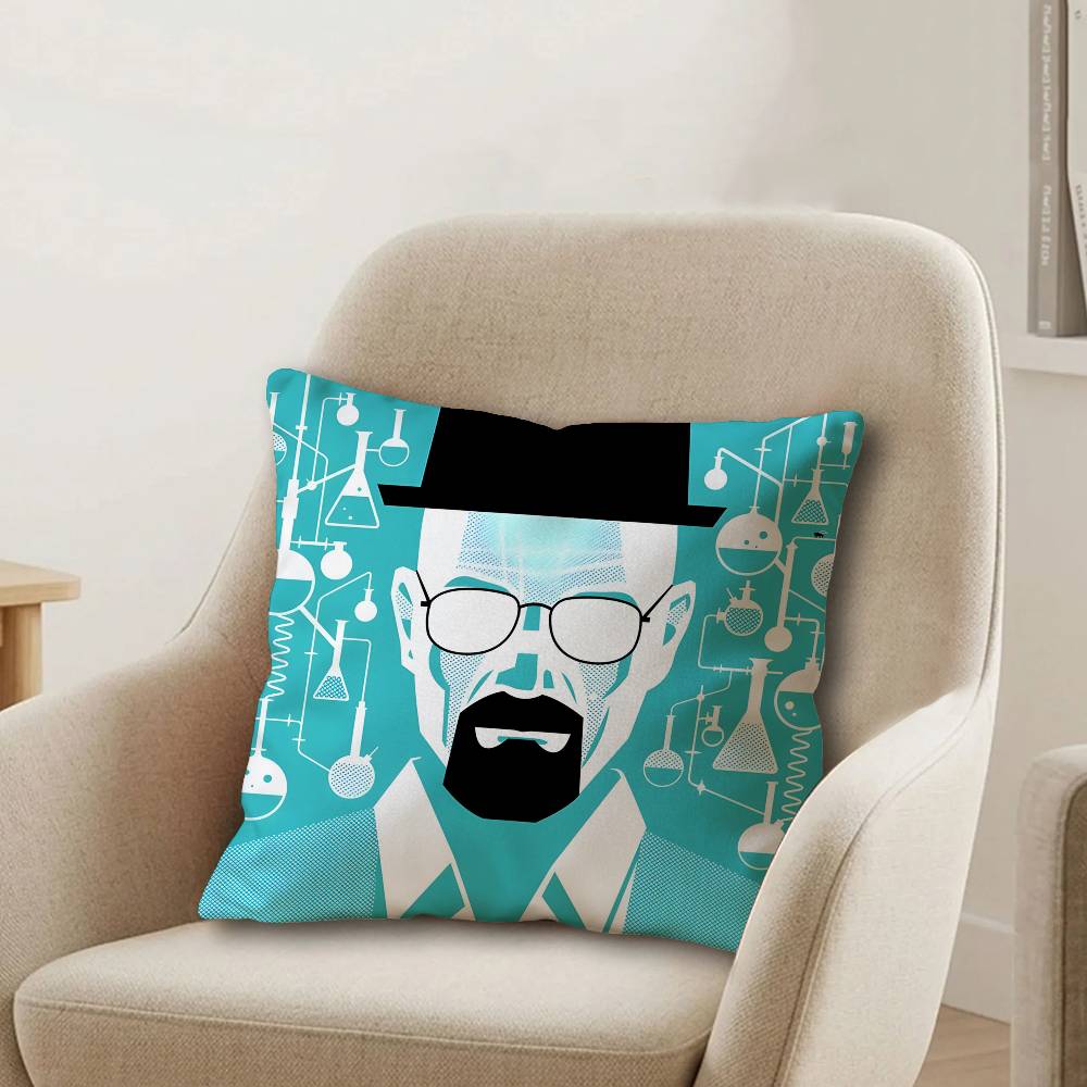 Breaking Bad TV Show Series Cushion Cover Inches Farmhouse Decor Home Throw Pillow Covers for Couch Decorations
