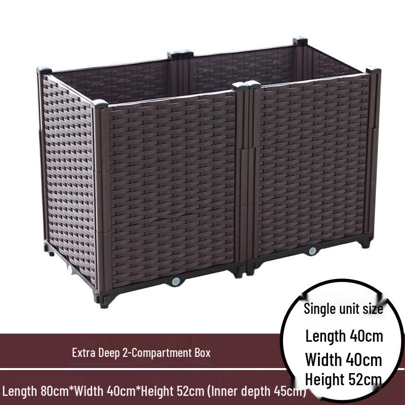 HC Balcony Outdoor Deep Planter Trough