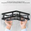 5/3 Racks 1pc Kitchen&Bathroom Organizer Storage Drain Rack, No punching required,large capacity Space-Efficient home Corner Rack.